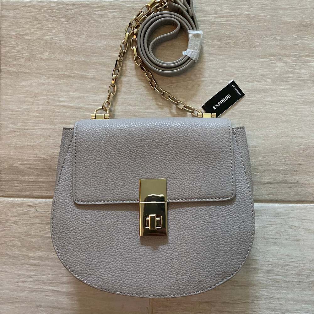 Express Turn lock cross body bag NWT